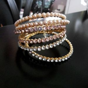 Bangle beaded bracelets